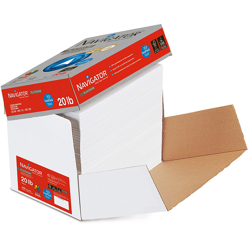 Navigator Platinum Superior Productivity Multipurpose Paper - Silky Touch - White (SNANPL11FP)