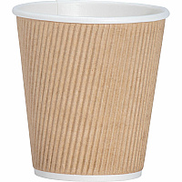 Genuine Joe 10 oz Rippled Hot Cups (GJO11256CT)