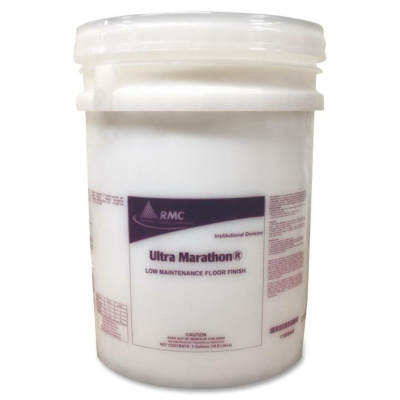 RMC Ultra Marathon LM Floor Finish - For Vinyl Floor, Linoleum Floor, Asphalt, Rubber, Terrazzo Floor - 640 fl oz (20 quart) - 1 / Carton - Durable, Slip Resistant - White RMC Ultra Marathon LM Floor Finish - For Vinyl Floor, Linoleum Floor, Asphalt, Rubber, Terrazzo Floor - 640 fl oz (20 quart) - 1 / Carton - Durable, Slip Resistant - White