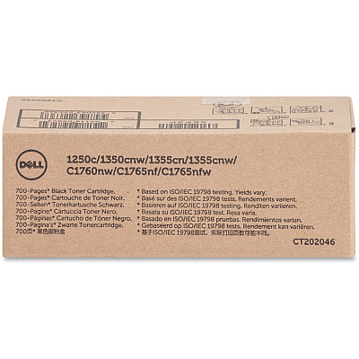 Dell Original Standard Yield Laser Toner Cartridge - Black - 1 Each (DLLXKP2P)