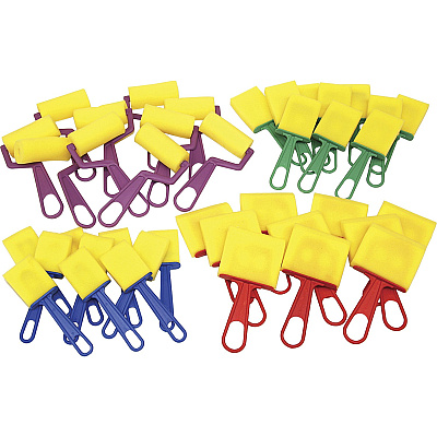 Creativity Street Foam Brushes/Rollers Classroom Pack (PAC5212)
