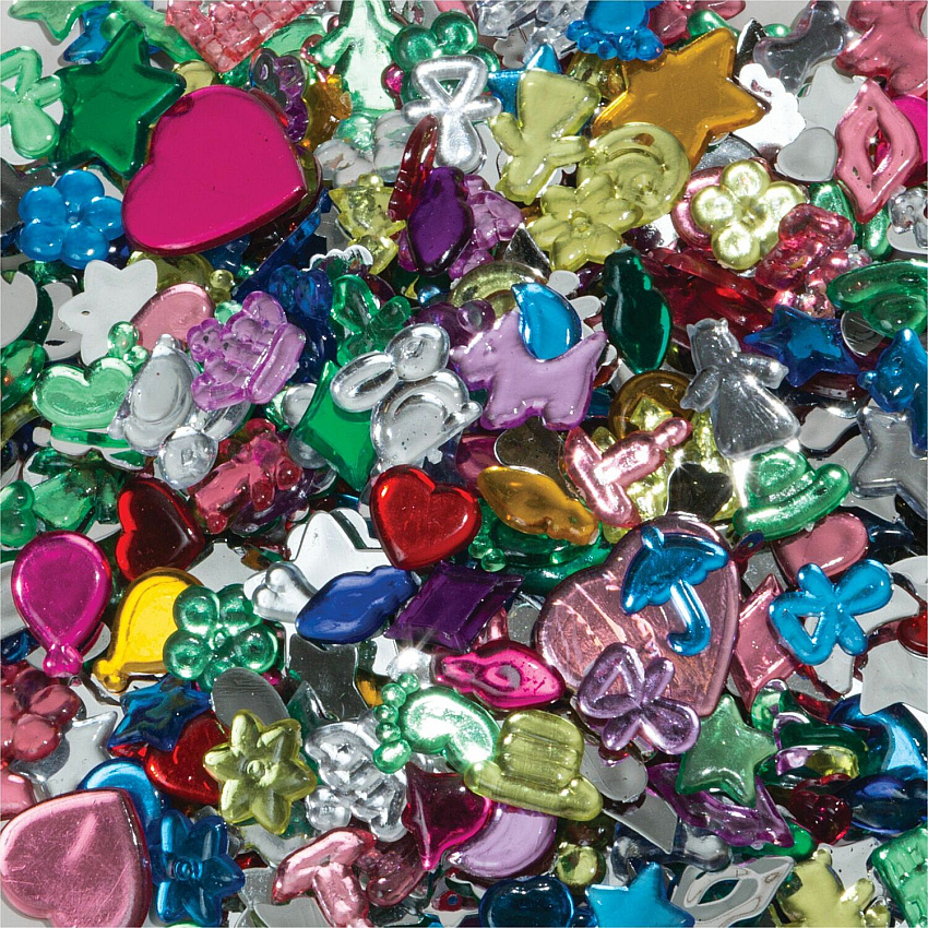 Creativity Street 1/2 lb Acrylic Gems (PAC3541)