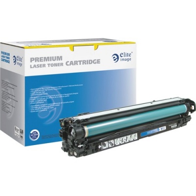 Elite Image Remanufactured Laser Toner Cartridge - Alternative for HP 650A (CE270A) - Black - 1 Each (75745)