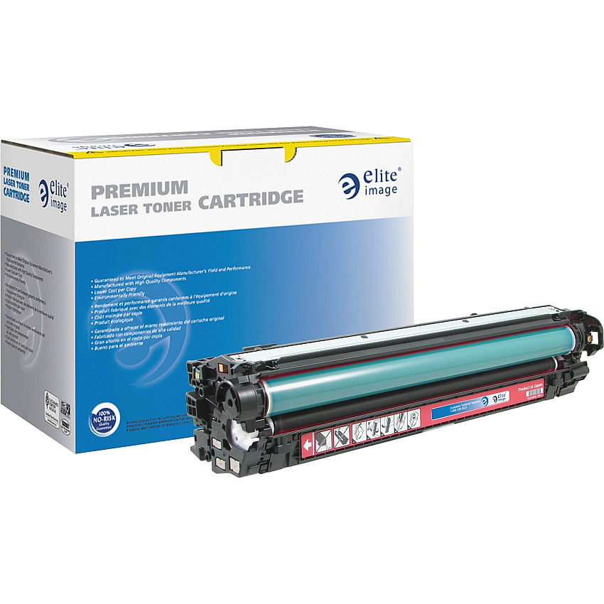 Elite Image Remanufactured Laser Toner Cartridge - Alternative for HP 650A (CE273A) - Magenta - 1 Each (ELI75747)