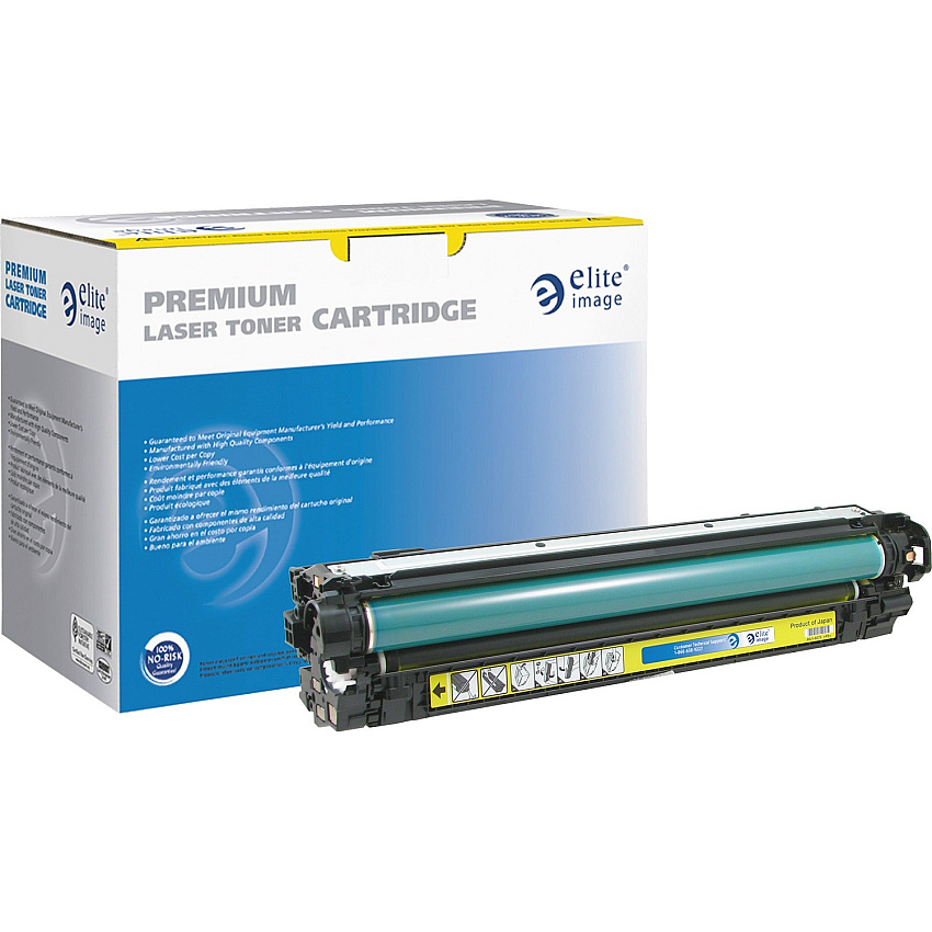 Elite Image Remanufactured Laser Toner Cartridge - Alternative for HP 650A (CE272A) - Yellow - 1 Each (ELI75748)