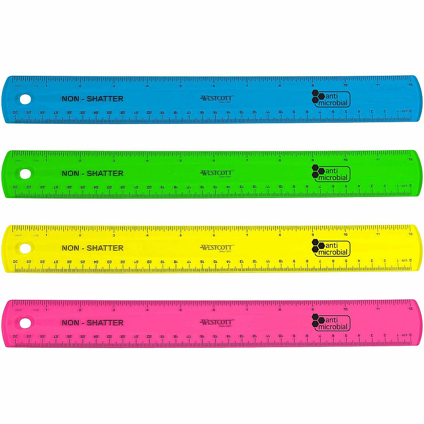 Westcott Shatterproof Ruler (ACM14381)