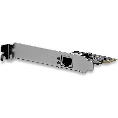 StarTech 1 Port Pcie Gigabit Network Server Adapter Nic Card - Dual Profile - Pci Express Gigabit Desktop Adapter Rev E Intel 6 Chip Support (ST1000SPEX2)