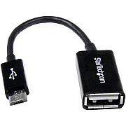 StarTech 4in Micro Usb To Usb Otg Host Adapter (UUSBOTG)