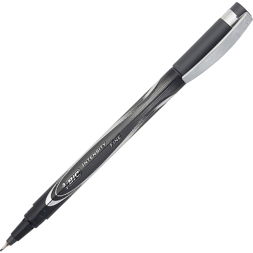 BIC Intensity Fine Point Permanent Marker Pens (BICFPIN11BK)