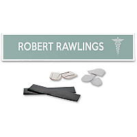 deflecto Cubicle Nameplate Sign Holder (DEF587501)