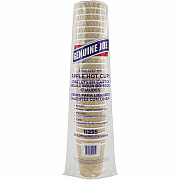 Genuine Joe 8 oz Rippled Hot Cups (GJO11255)