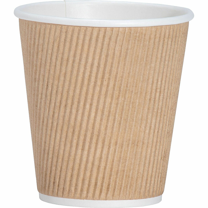Genuine Joe 10 oz Rippled Hot Cups (GJO11256)
