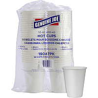 Genuine Joe 12 oz Disposable Hot Cups (GJO19047)