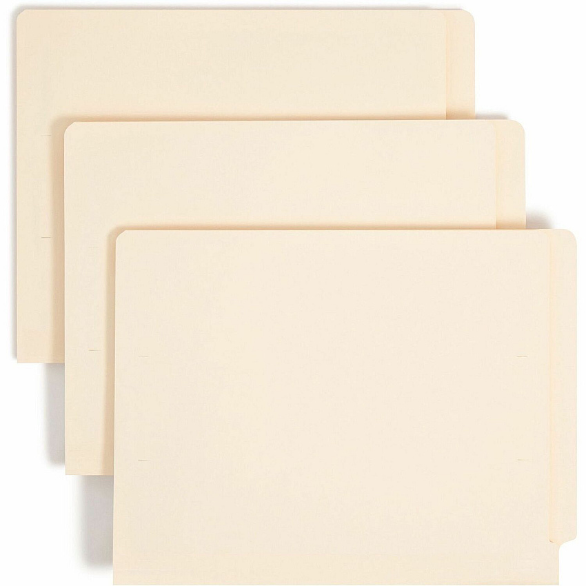 Smead TUFF Straight Tab Cut Letter Recycled End Tab File Folder (SMD34105)