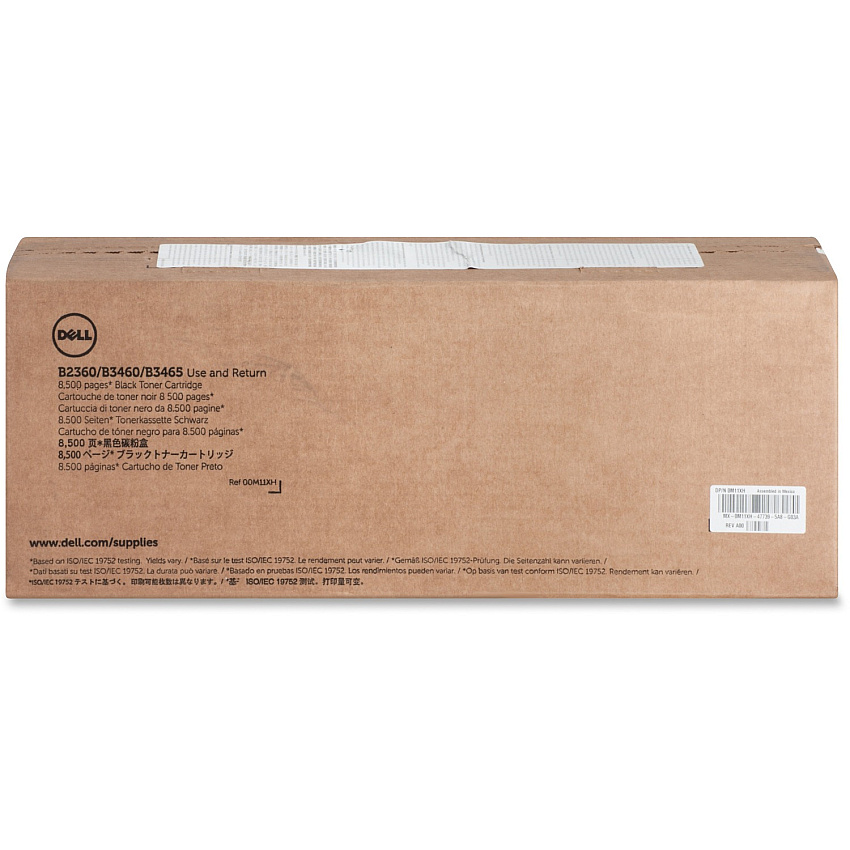 Dell Original Standard Yield Laser Toner Cartridge - Black - 1 Each (DLLM11XH)