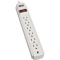 Tripp Lite Power It! 6-Outlet Power Strip, 15 ft. (4.57 m) Cord (PS615)