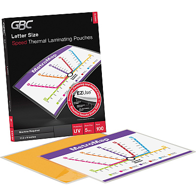 GBC Fusion EZUse Laminating Pouches (GBC3200716)