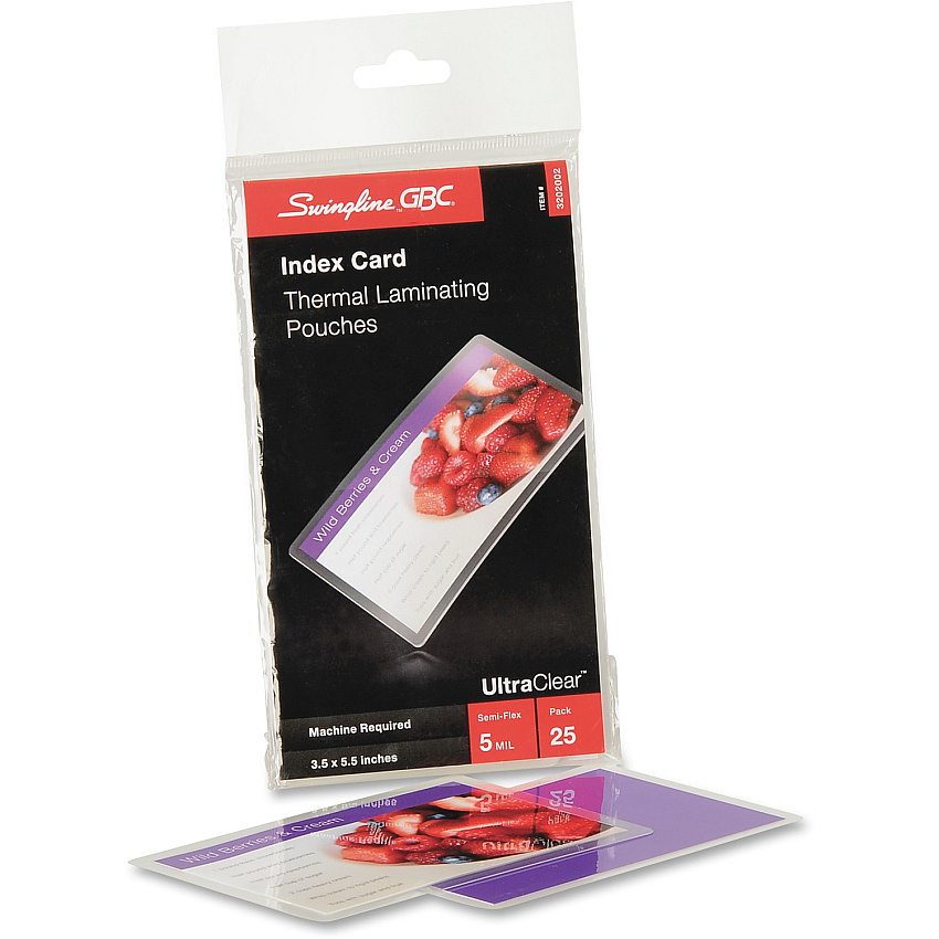 GBC UltraClear Thermal Laminating Pouches (GBC3202002)