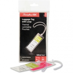 GBC Ultra Clear Luggage Tag Thermal Laminating Pouches (3202005)