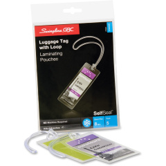 GBC Self-Sealing Luggage Tag Laminating Pouches (GBC3745165)