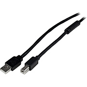 StarTech 20m Active Usb 2.0 A To B Cable - M/m (USB2HAB65AC)