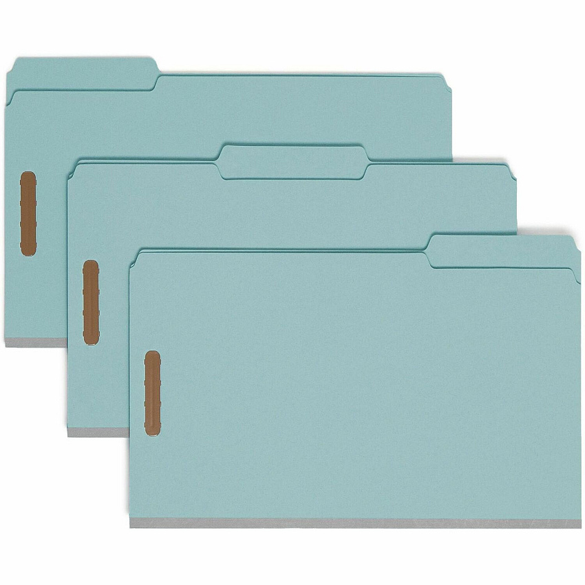 Smead 2/5 Tab Cut Legal Recycled Classification Folder (SMD19090)