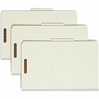 Smead 2/5 Tab Cut Legal Recycled Classification Folder (SMD19093)