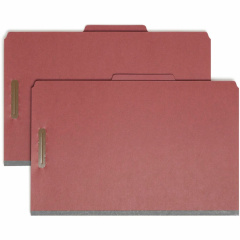 Smead 2/5 Tab Cut Legal Recycled Classification Folder (19099)