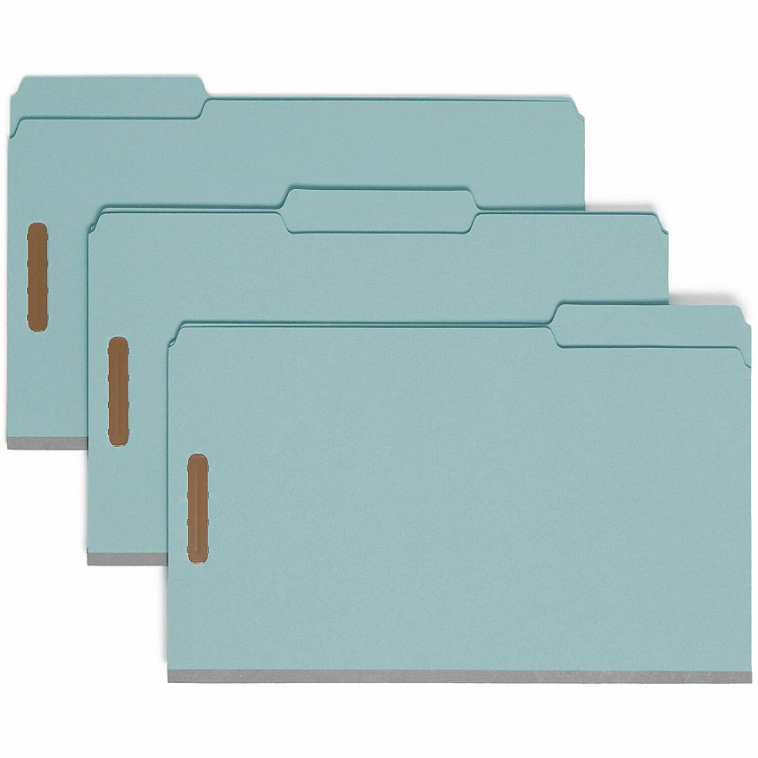 Smead 1/3 Tab Cut Legal Recycled Fastener Folder (SMD20002)