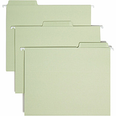 Smead FasTab 1/3 Tab Cut Letter Recycled Hanging Folder (SMD64032)