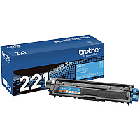 Brother Genuine TN221C Cyan Toner Cartridge