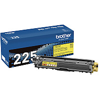 Brother Genuine TN225Y High Yield Yellow Toner Cartridge