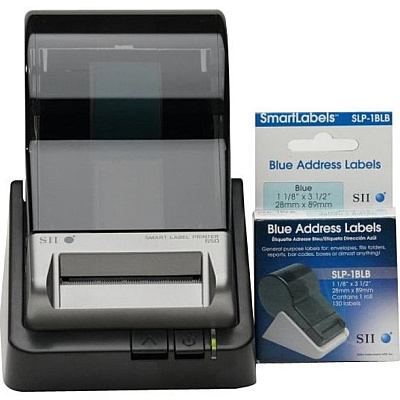 Seiko Versatile Desktop 2" Direct Thermal 300 dpi Smart Label Printer included with our Smart Label Software (SKPSLP650)