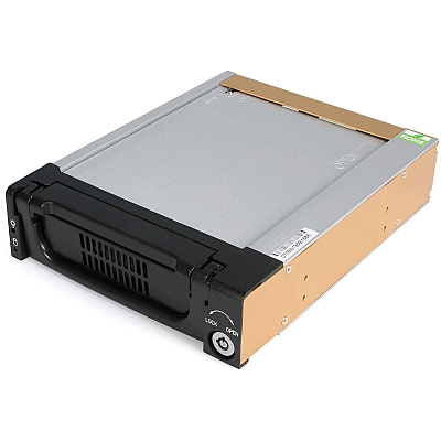 StarTech 5.25" Rugged Sata Hdd Mobile Rack Drawer (DRW150SATBK)
