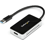 StarTech Adapter, Usb 3.0 To Hdmi +1-port Usb Hub (USB32HDEH)