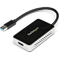 StarTech Adapter, Usb 3.0 To Hdmi +1-port Usb Hub (USB32HDEH)