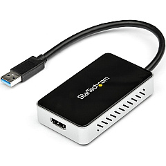StarTech Adapter, Usb 3.0 To Hdmi +1-port Usb Hub (USB32HDEH)