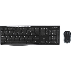Logitech MK270 Wireless Keyboard and Mouse Combo for Windows, 2.4 GHz Wireless, Compact Mouse, 8 Multimedia and Shortcut Keys, 2-Year Battery Life, for PC, Laptop (LOG920004536)