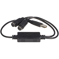 StarTech Usb To Ps/2 Adapter - Keyboard And Mouse (USBPS2PC)