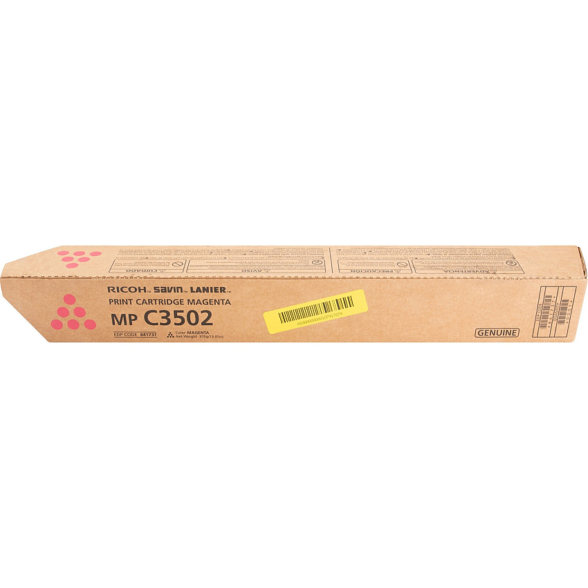 Ricoh Original Laser Toner Cartridge - Magenta - 1 Each (841737)