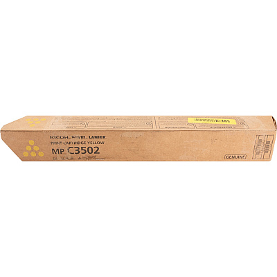 Ricoh Original Laser Toner Cartridge - Yellow - 1 Each (RIC841736)
