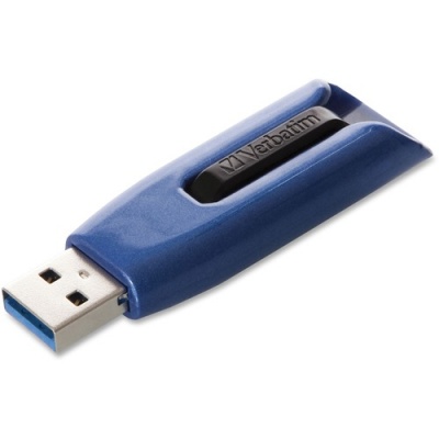 Verbatim 32GB Store 'n' Go V3 Max USB 3.0 Flash Drive - Blue (49806)