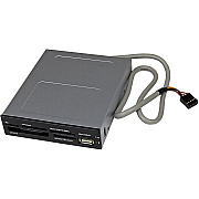 StarTech 3.5in Front Bay Usb Memory Card Reader (35FCREADBK3)