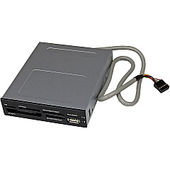 StarTech 3.5in Front Bay Usb Memory Card Reader (35FCREADBK3)