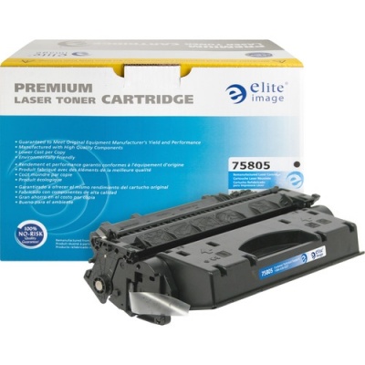 Elite Image Remanufactured High Yield Laser Toner Cartridge - Alternative for HP 80X (CF280X) - Black - 1 Each (75805)