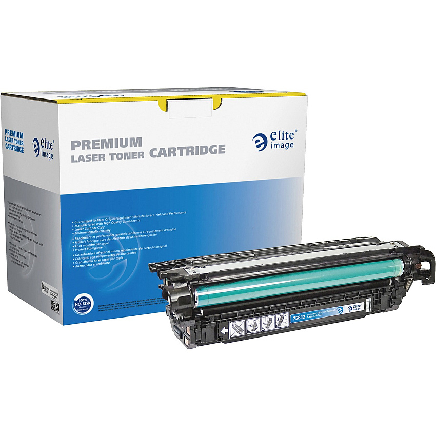 Elite Image Remanufactured High Yield Laser Toner Cartridge - Alternative for HP 649X (CE260X) - Black - 1 Each (ELI75812)