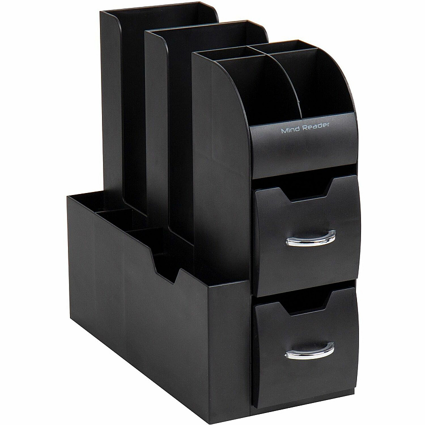 Mind Reader EMS Mind Compact All In One Coffee Pod Caddy (EMSCAD01BLK)