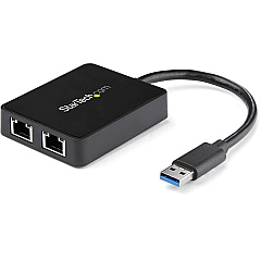 StarTech Usb 3 Dual Port Gigabit Ethernet Adapter (USB32000SPT)