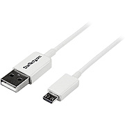 StarTech 1m White Micro Usb Cable - A To Micro B (USBPAUB1MW)
