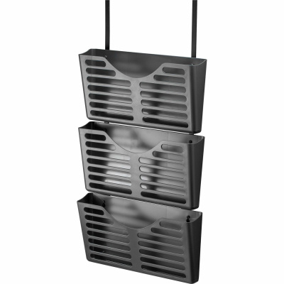 Lorell Plastic Hanging Triple Pocket File Set (80666)